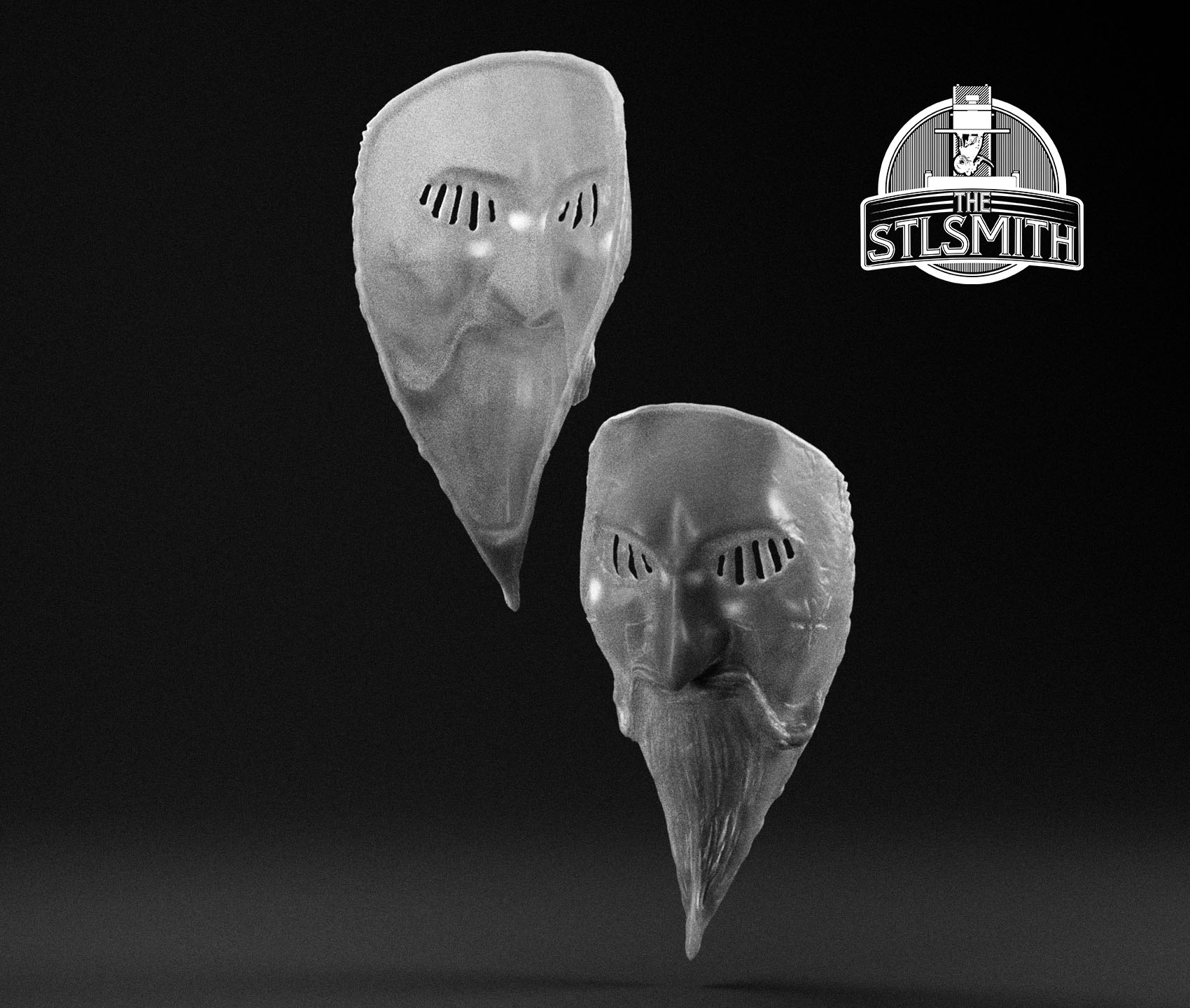lucatiel's mask render bw lucatiel's mask render bw