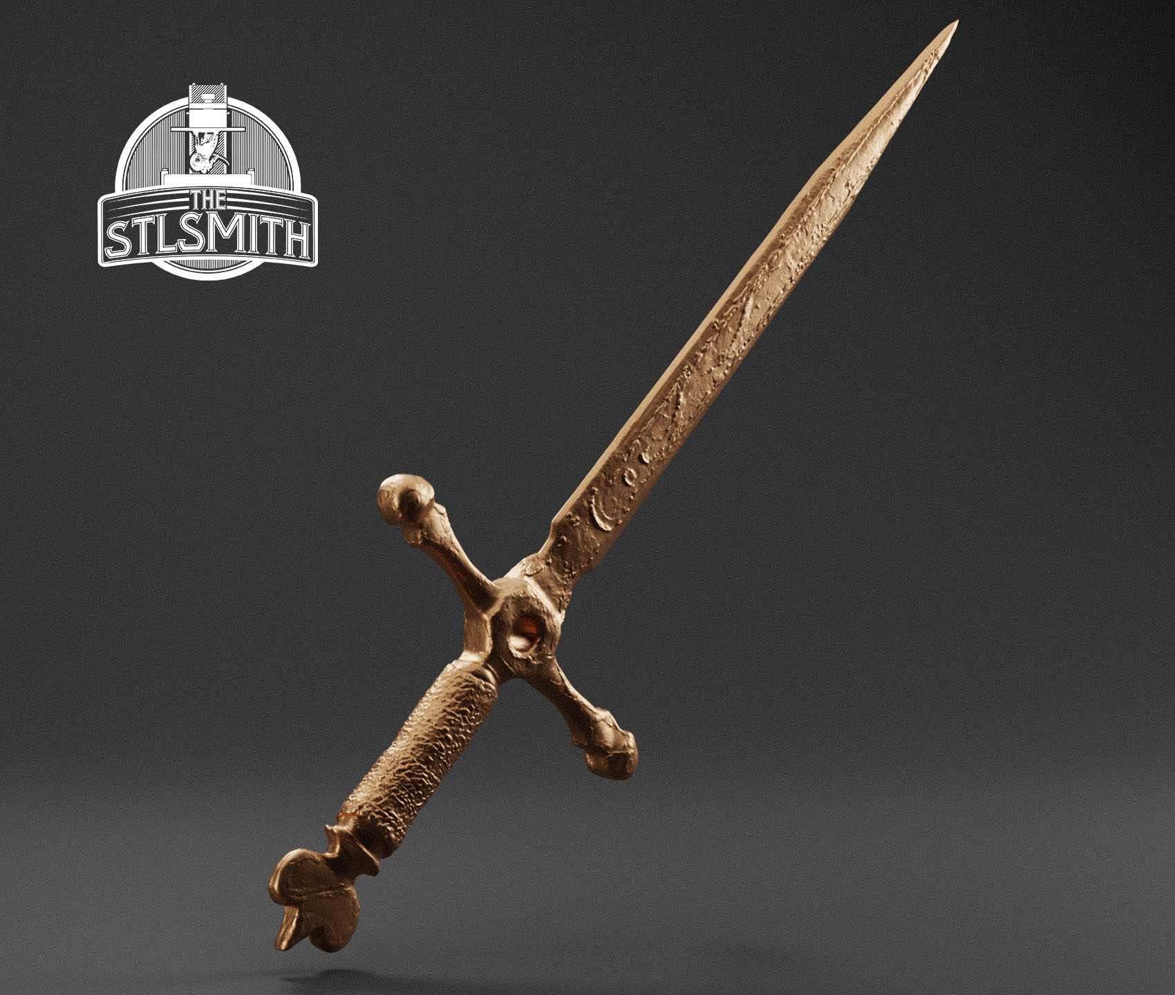 lucky knife render bronze lucky knife render bronze