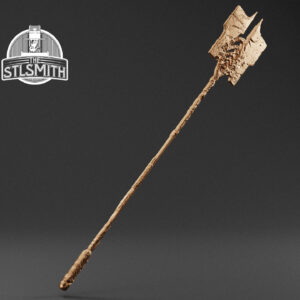 lymbic polearm render bronze