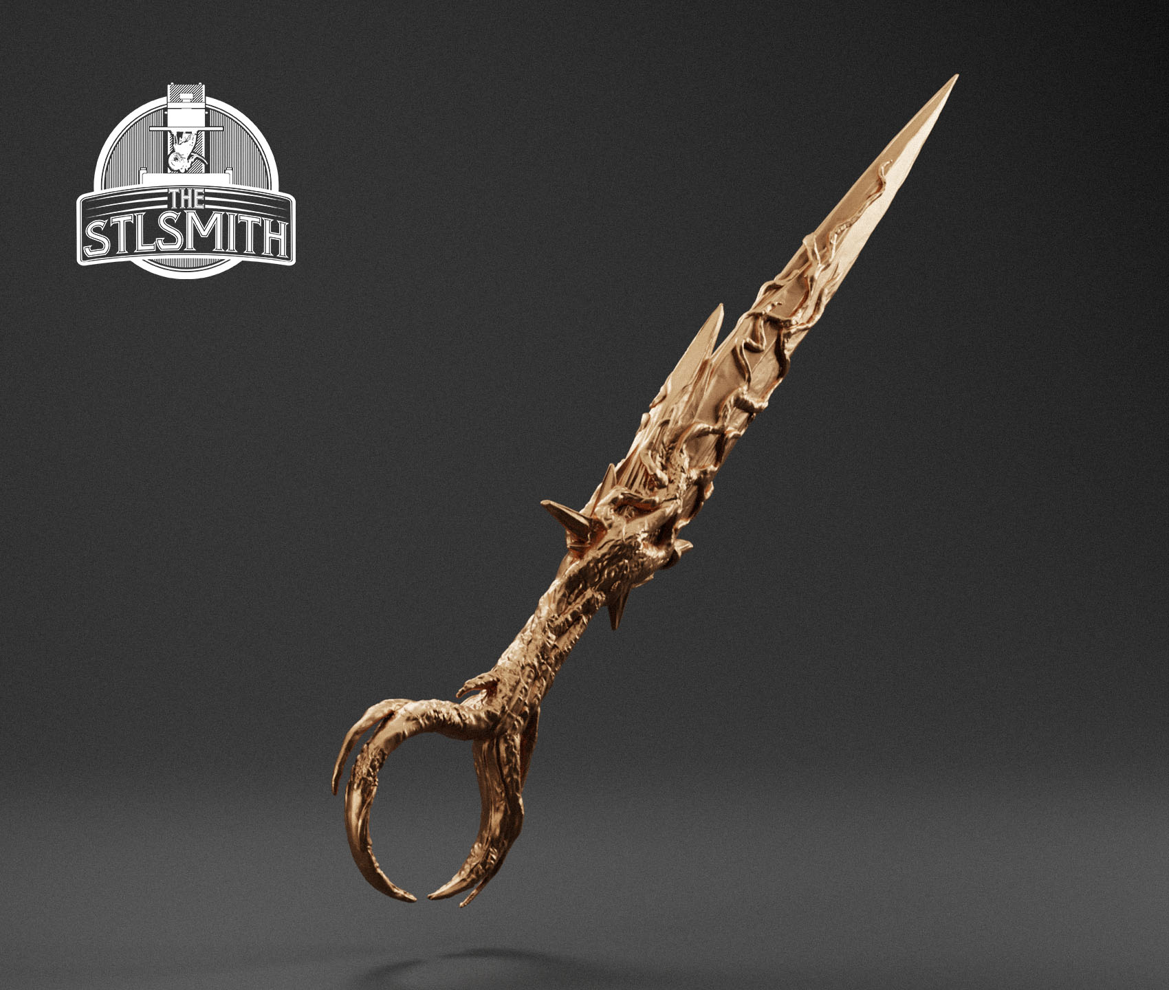lyrium dagger elgar'nan render bronze lyrium dagger elgar'nan render bronze