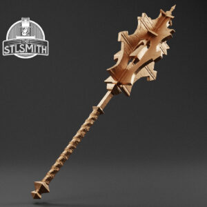 mace of the insolent render bronze
