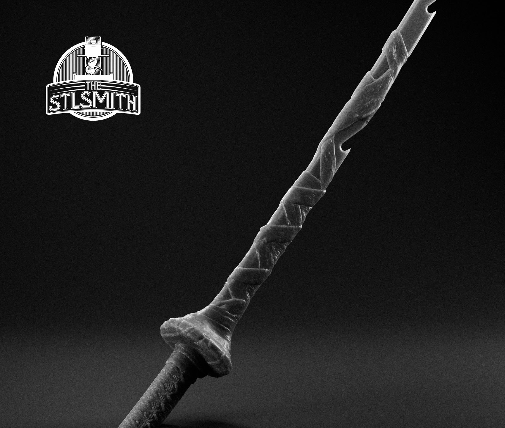 magic sword makoto render bw 02 magic sword makoto render bw 02
