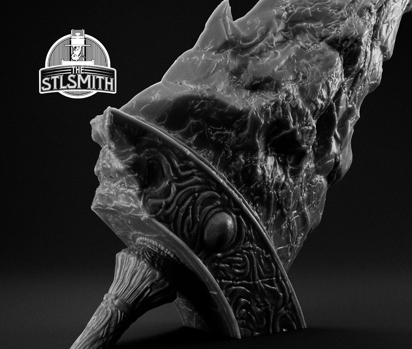 maliketh's black blade render bw 02 maliketh's black blade render bw 02