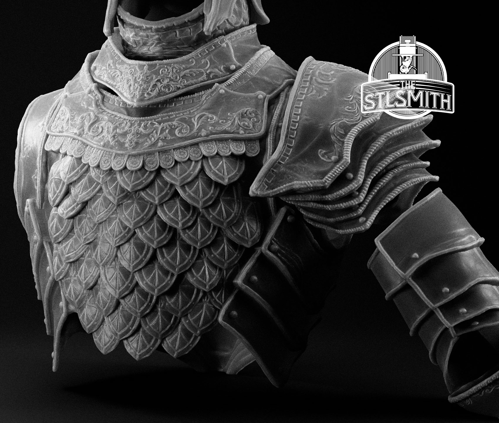 maliketh's set render bw 03 maliketh's set render bw 03