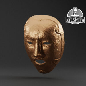 manikin mask render bronze