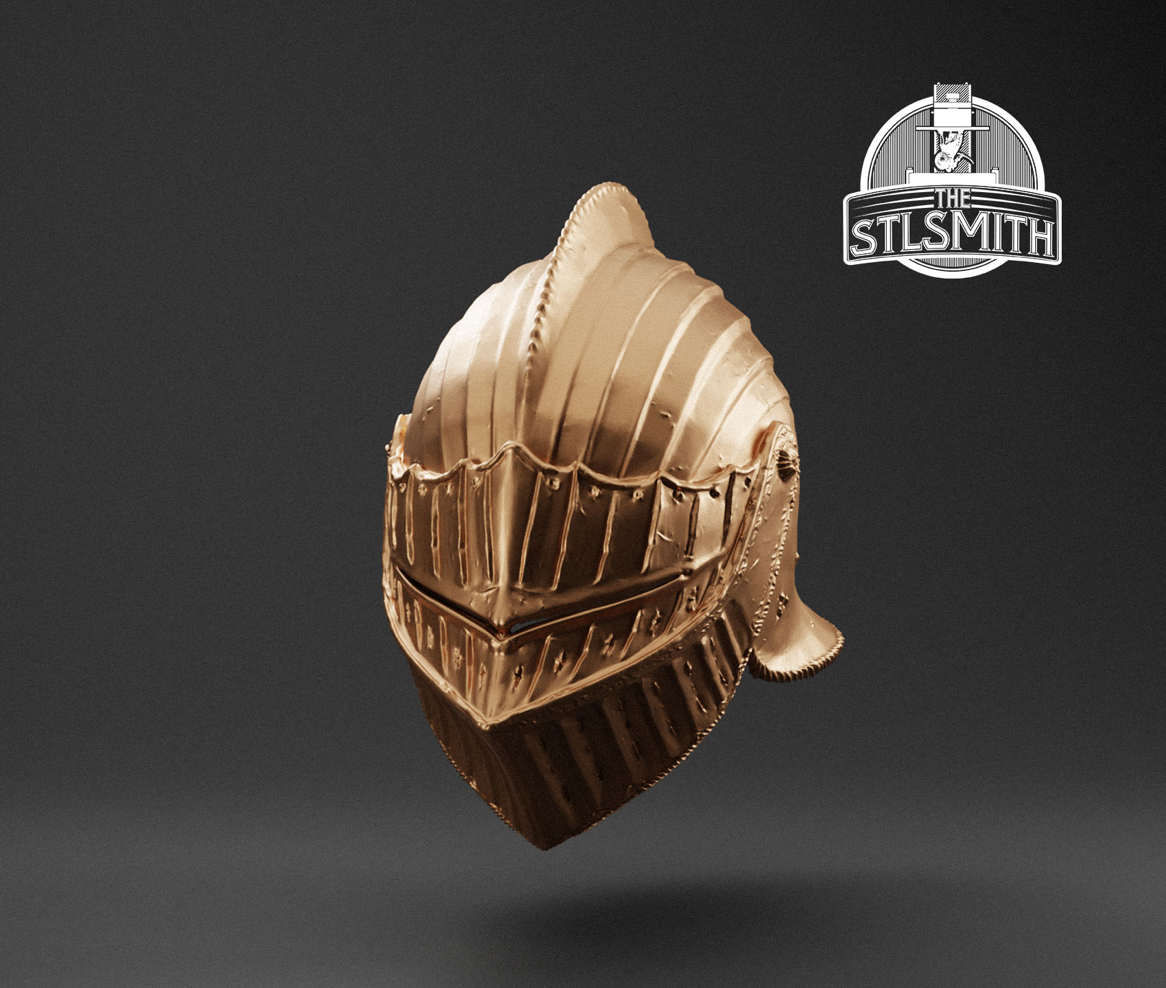marcher's helm render bronze marcher's helm render bronze