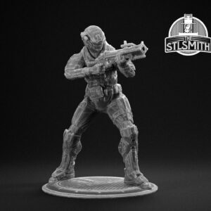 marine female heavy render smith