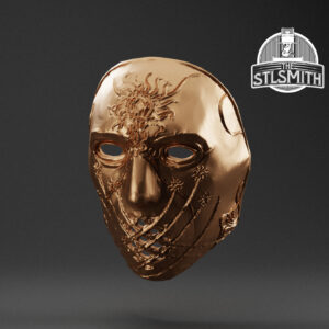 mask of confidence render bronze