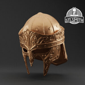 mask of judgement render bronze