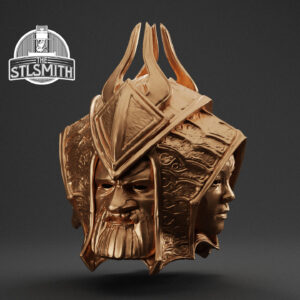 mask of the shapeshifter 02 render bronze