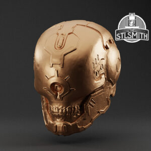 maykr slayer helmet render bronze