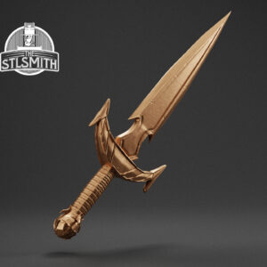 mehrunes razor render bronze