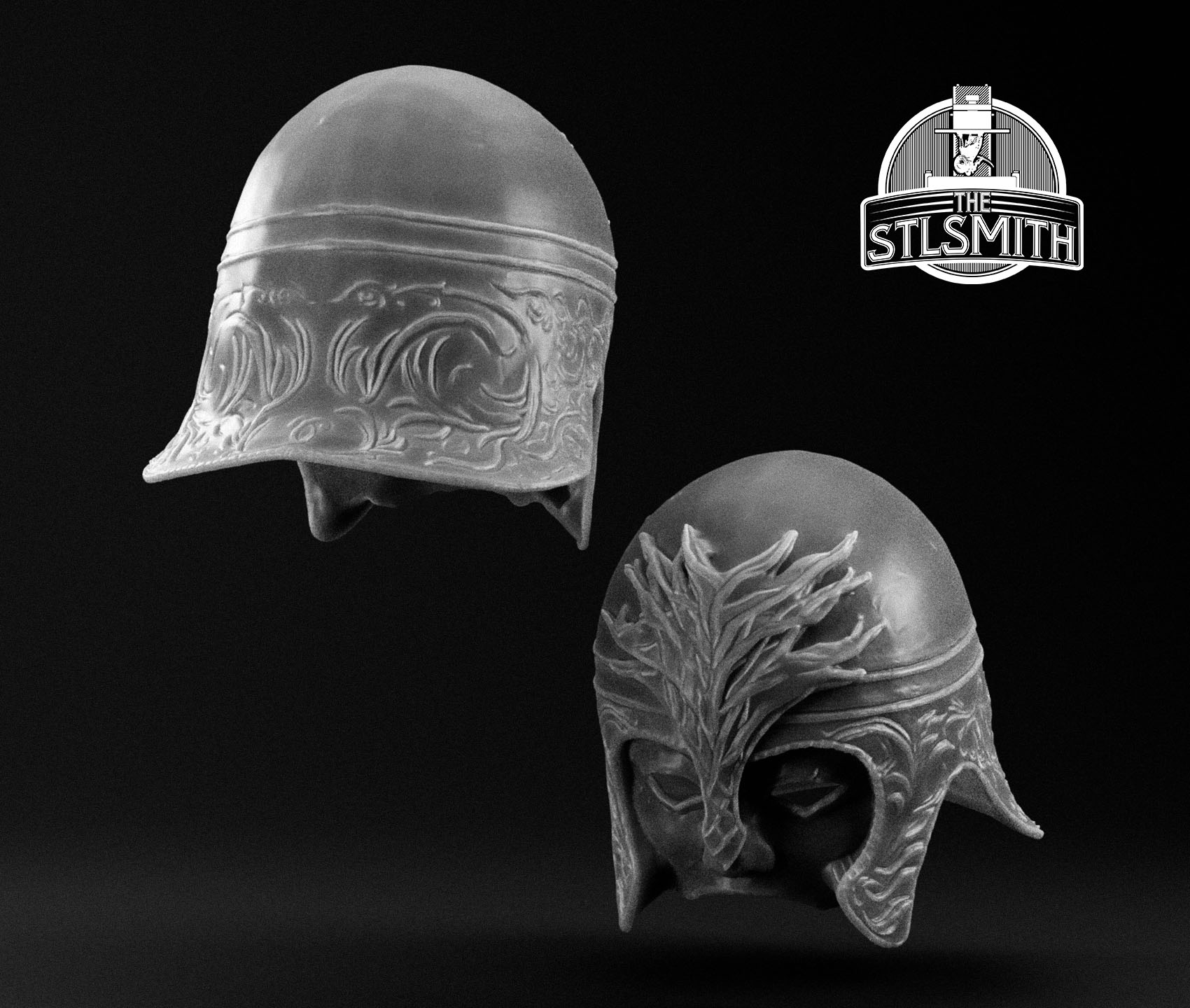 messmer soldier helm render bw messmer soldier helm render bw