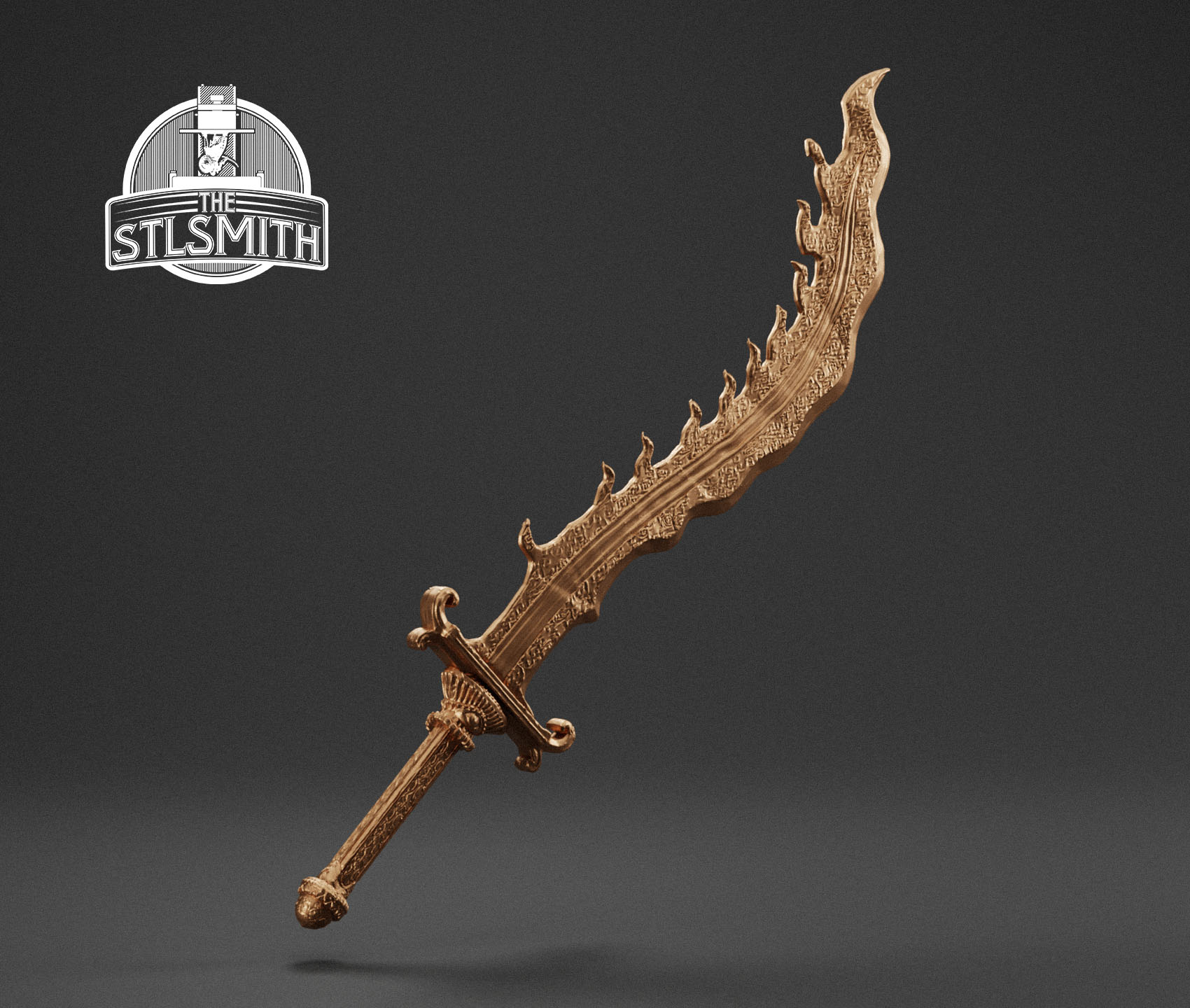 monk's flameblade render bronze monk's flameblade render bronze