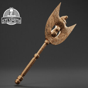 murren greataxe render bronze