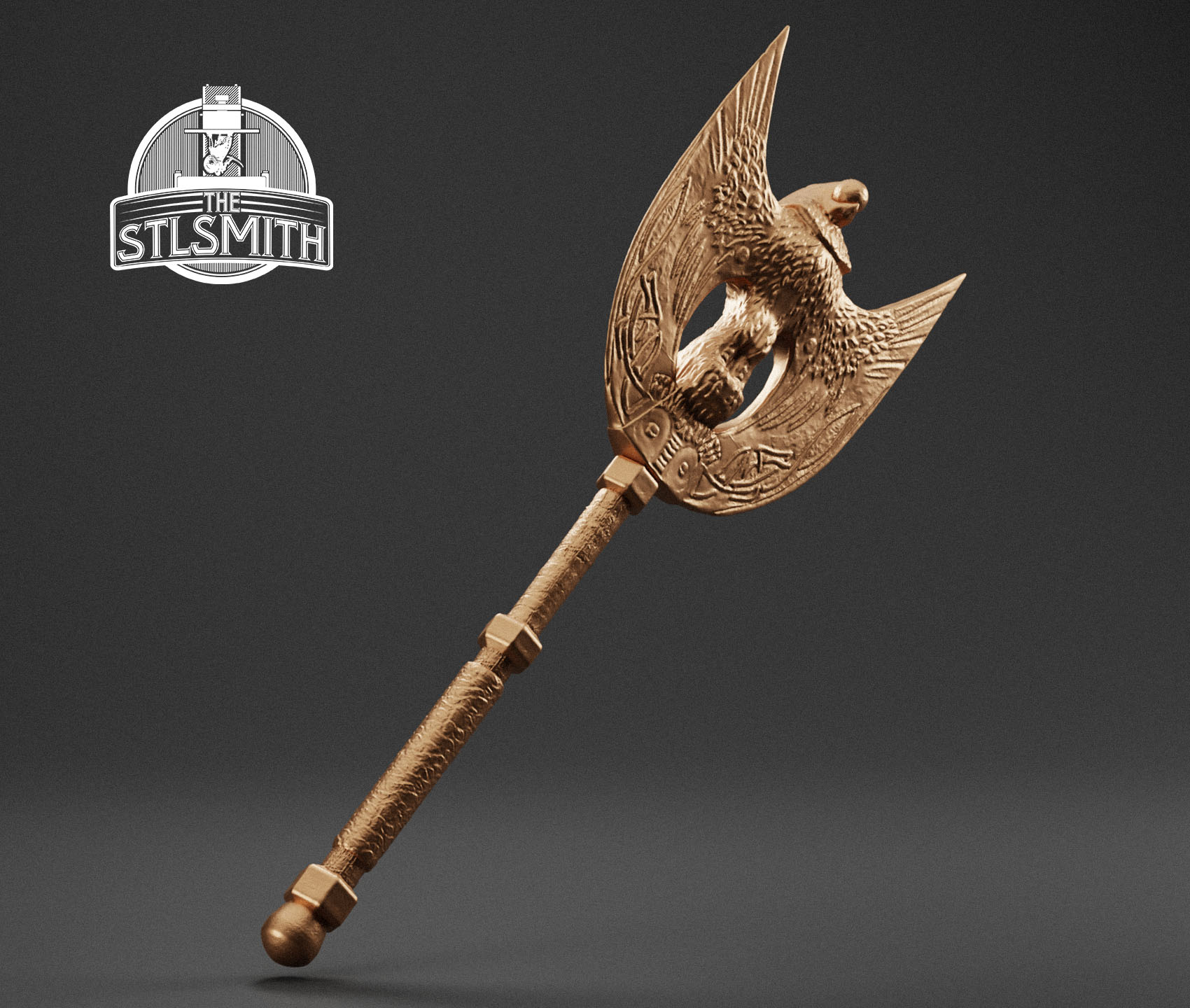 murren greataxe render bronze murren greataxe render bronze