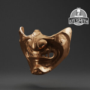nasu baba's wrath mask render bronze