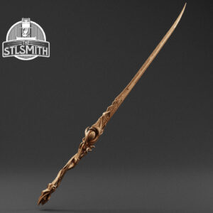 nightmare striker knife render bronze