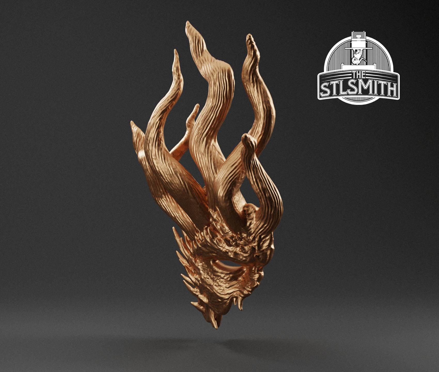 non pure broken mask render bronze non pure broken mask render bronze
