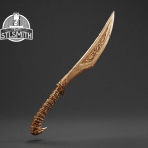 nordic dagger render bronze