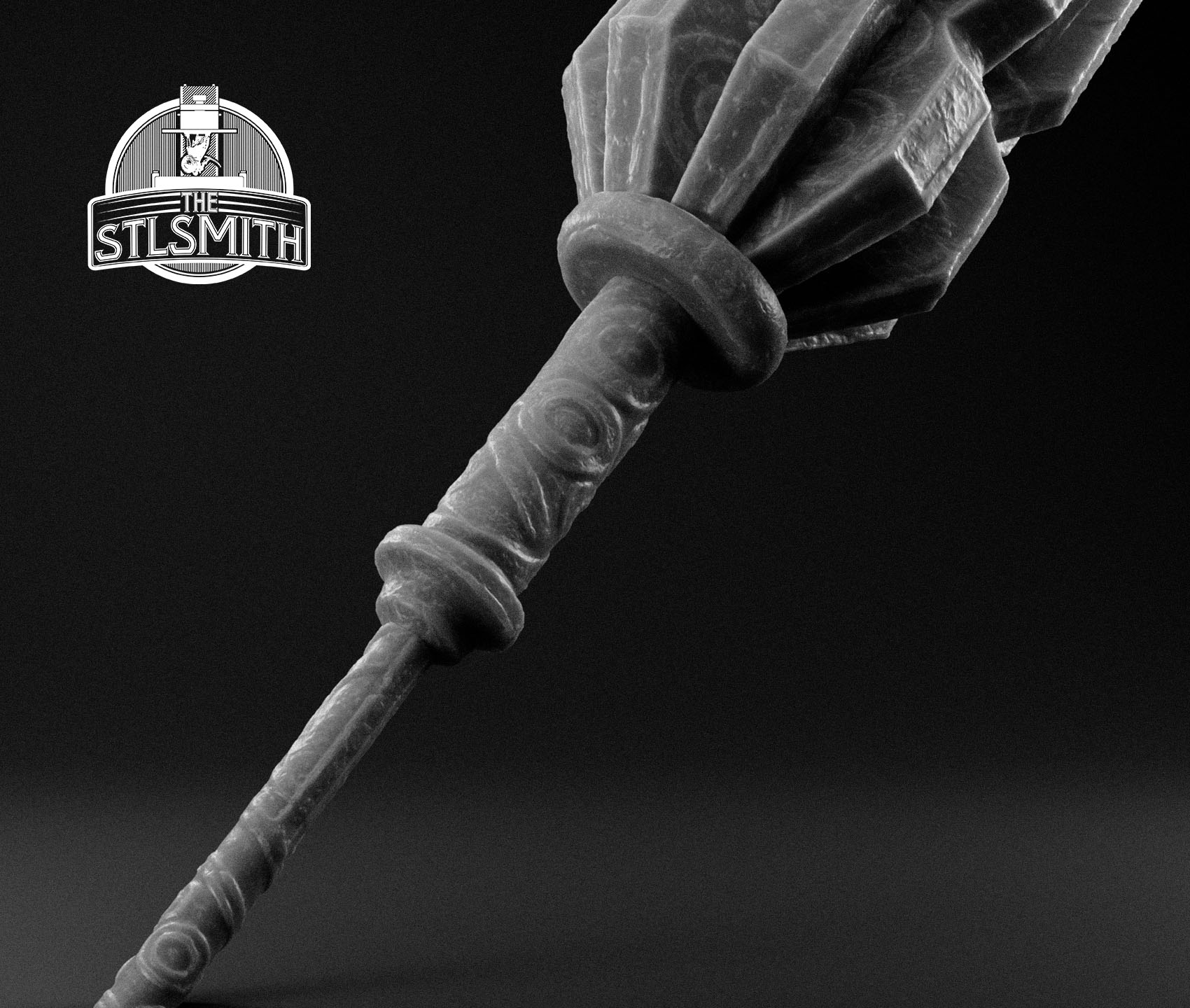 old knight hammer render bw02 old knight hammer render bw02