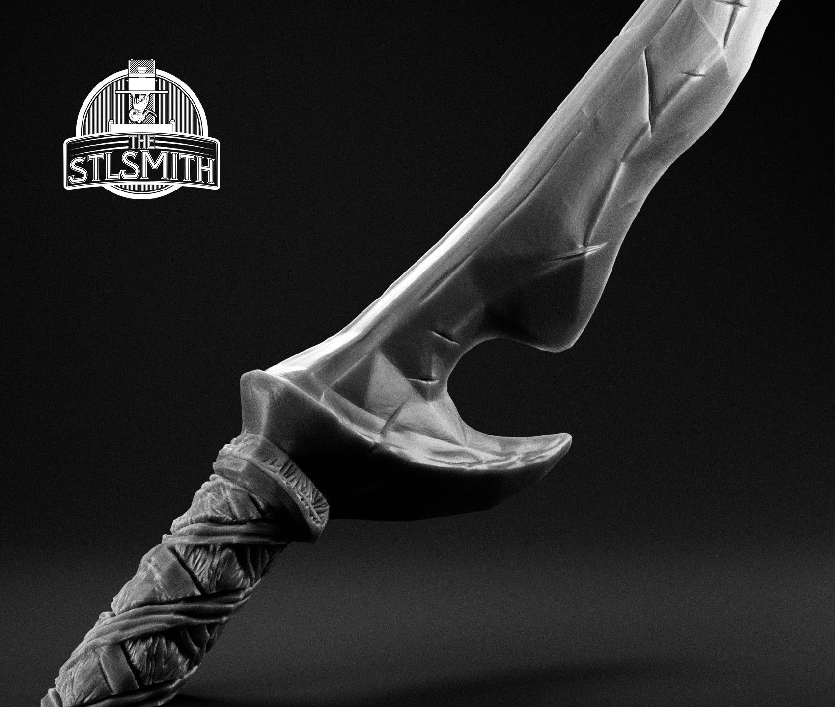 orcish dagger render 02 bw orcish dagger render 02 bw