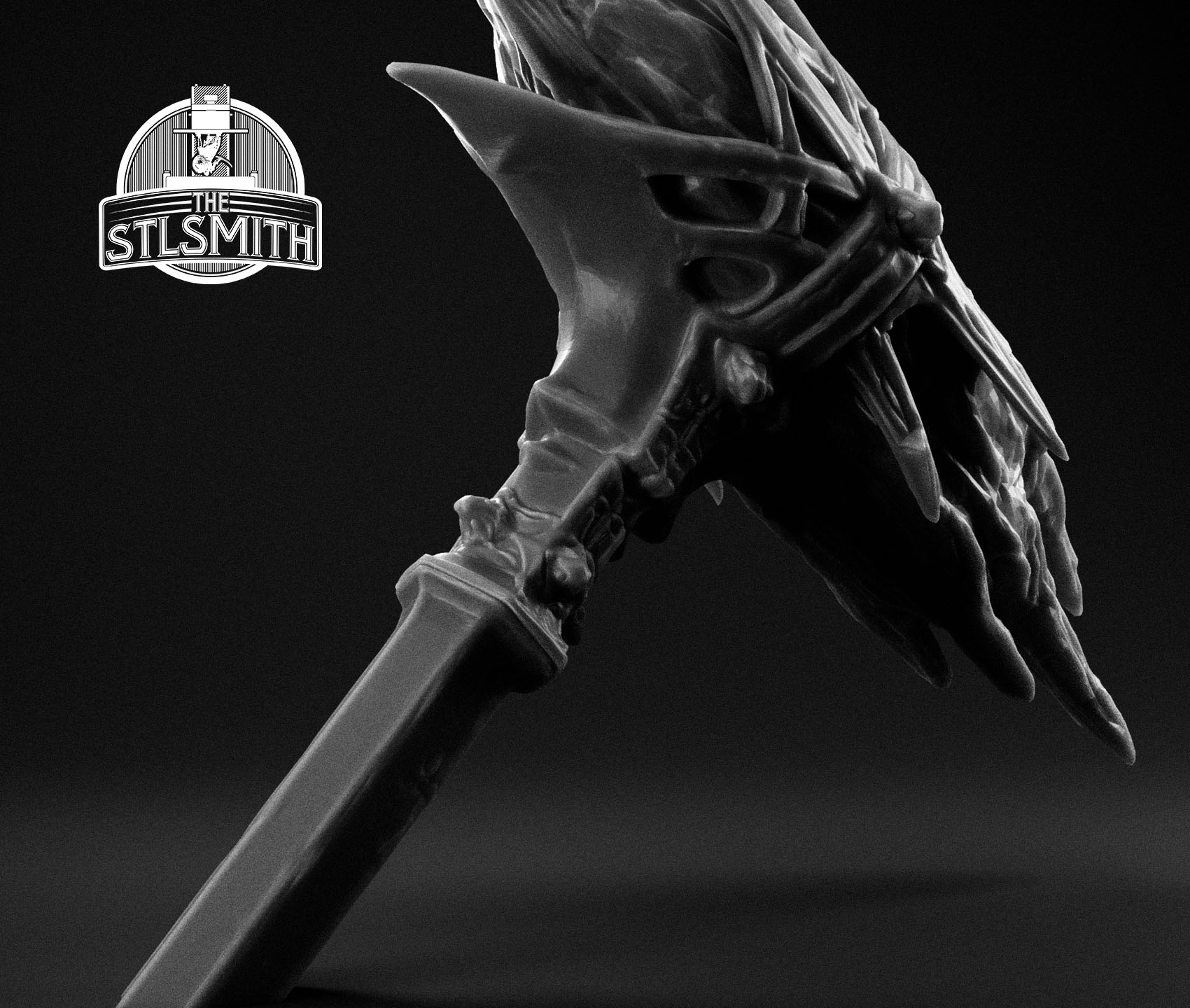 orphic hammer render bw orphic hammer render bw