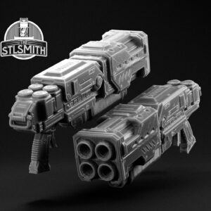 overkill shotgun render bw