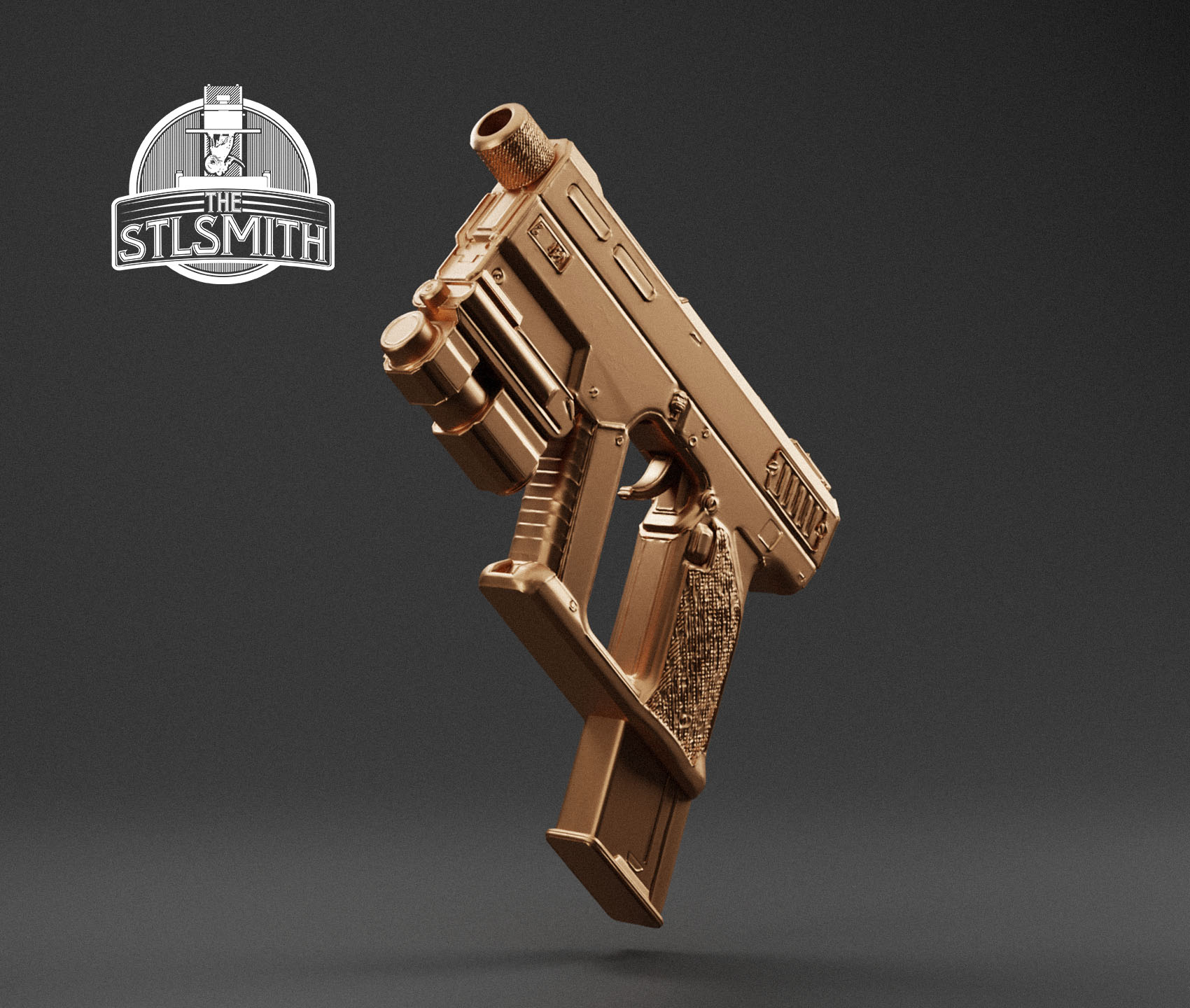 p 2 peacemaker laser extended render bronze p 2 peacemaker laser extended render bronze