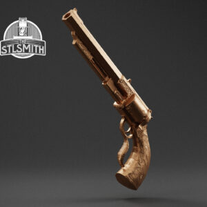 paddywhacker hand cannon render bronze