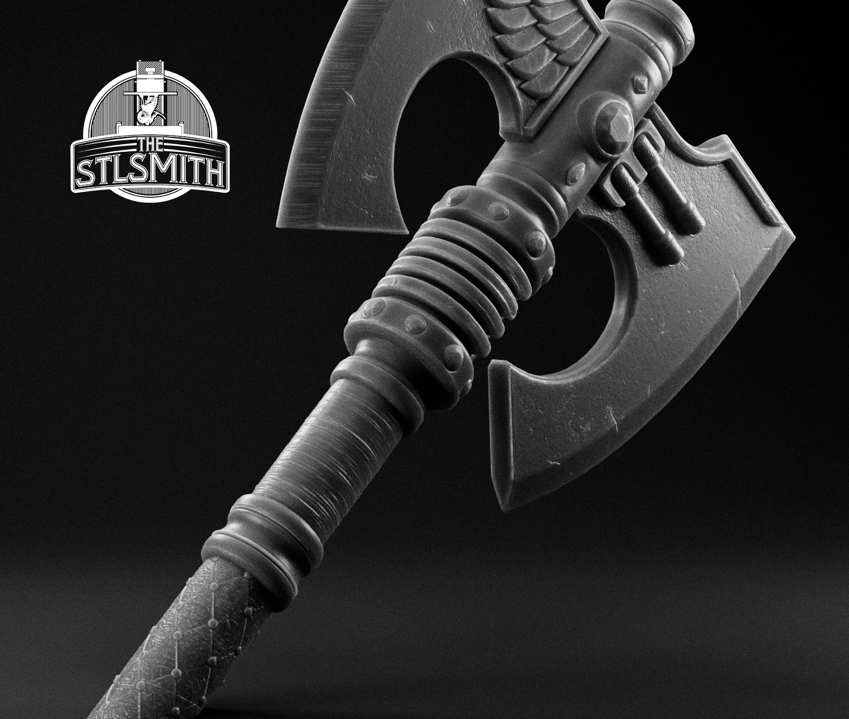 porphyr shield relic alpha power axe render bw02 porphyr shield relic alpha power axe render bw02