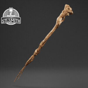 prince of death's staff render bronze