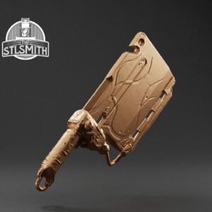 prisma cleaver dual sword render bronze