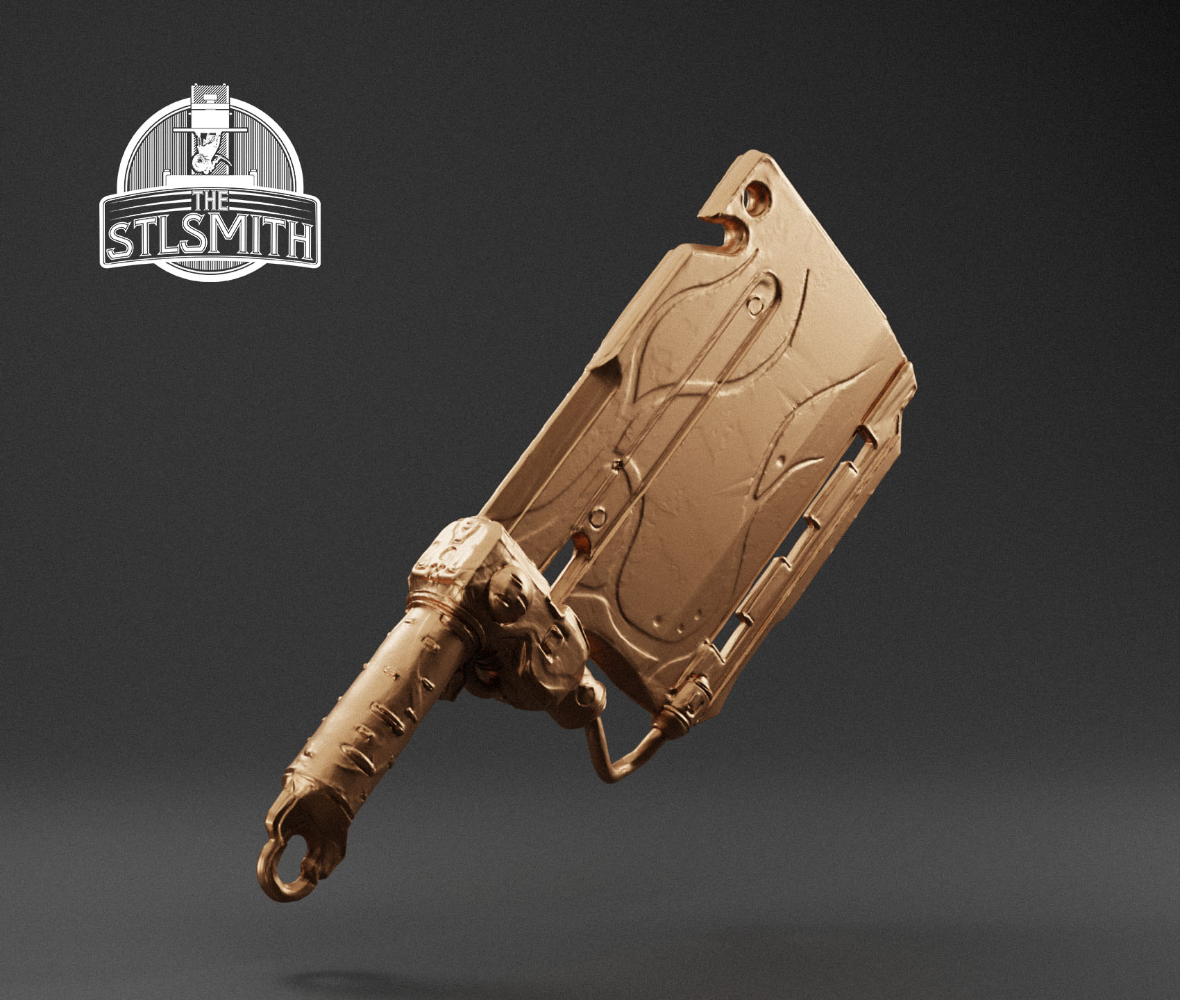 prisma cleaver dual sword render bronze prisma cleaver dual sword render bronze