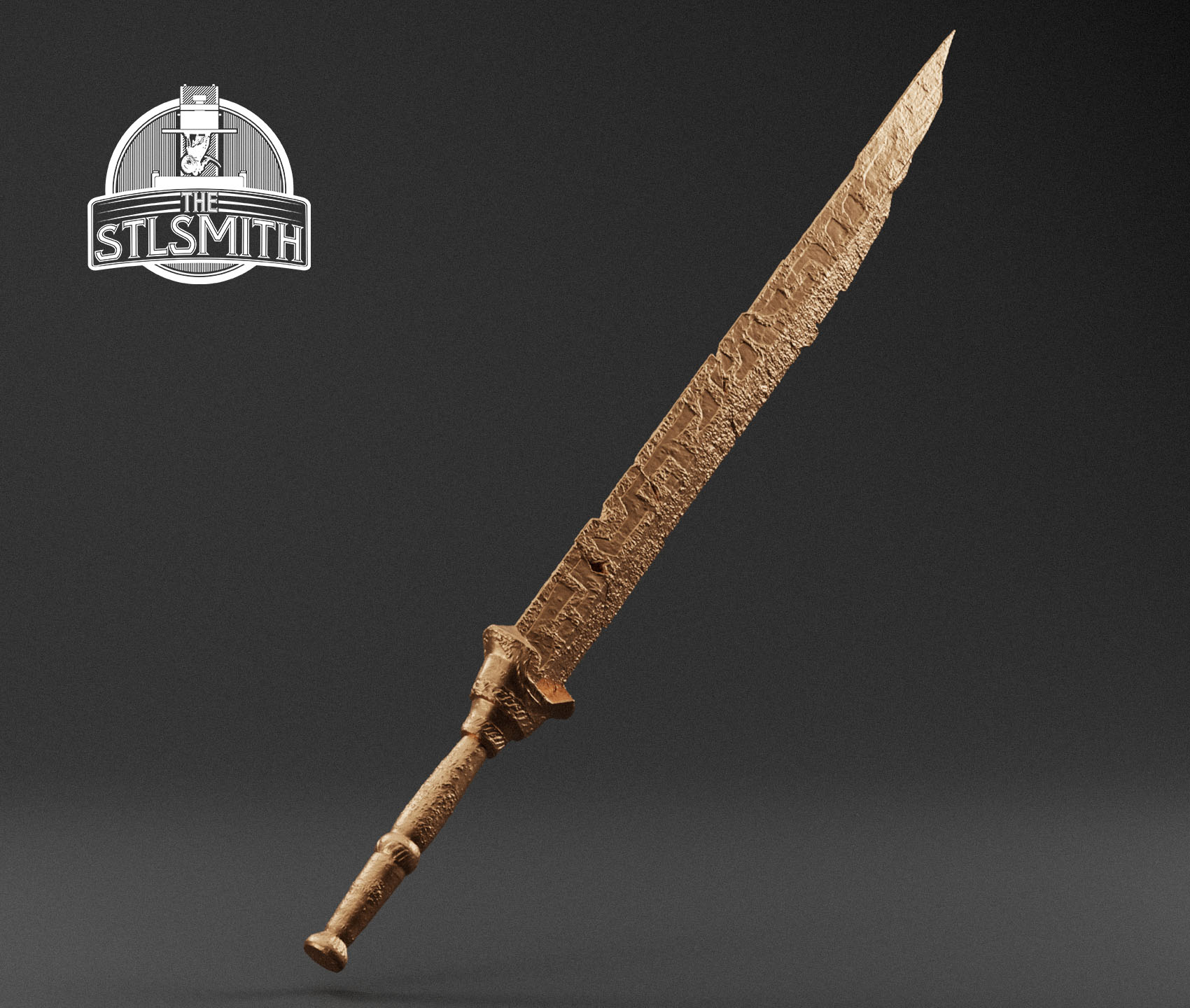 puzzling stone sword render bronze puzzling stone sword render bronze