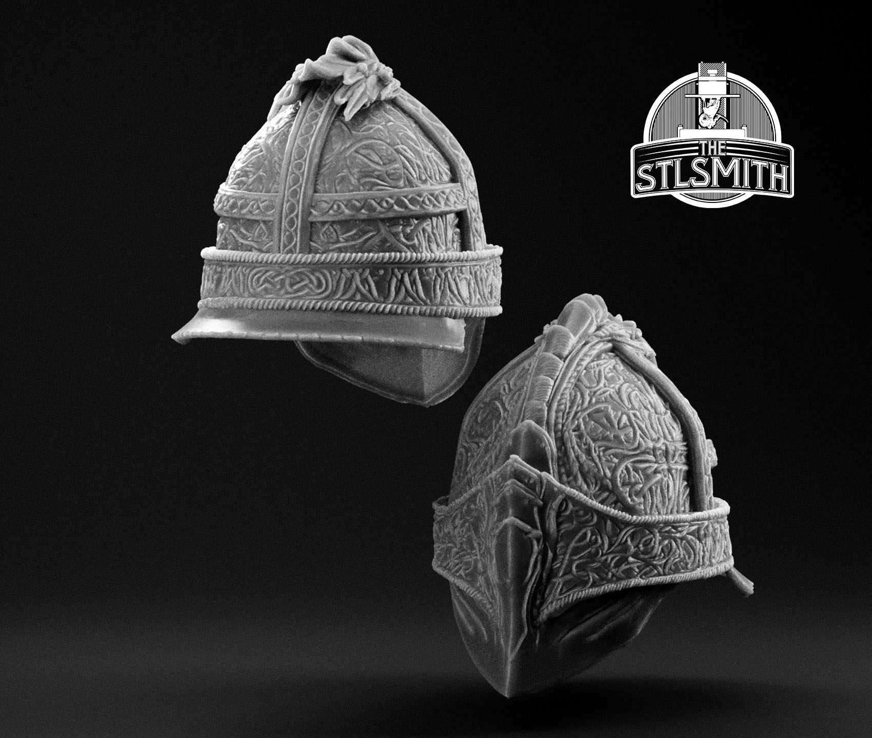 raging wolf helm render bw raging wolf helm render bw