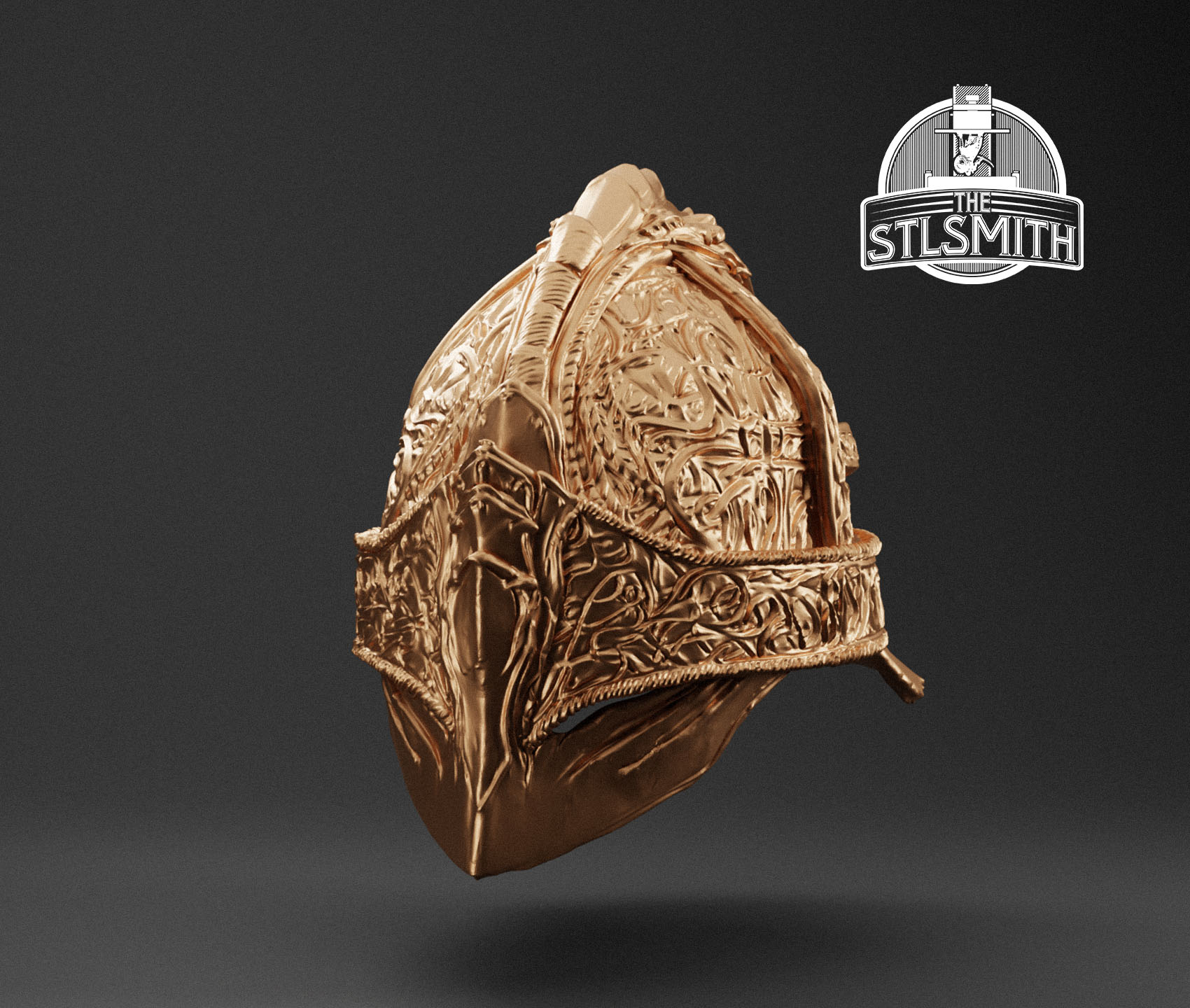 raging wolf helm render bronze raging wolf helm render bronze