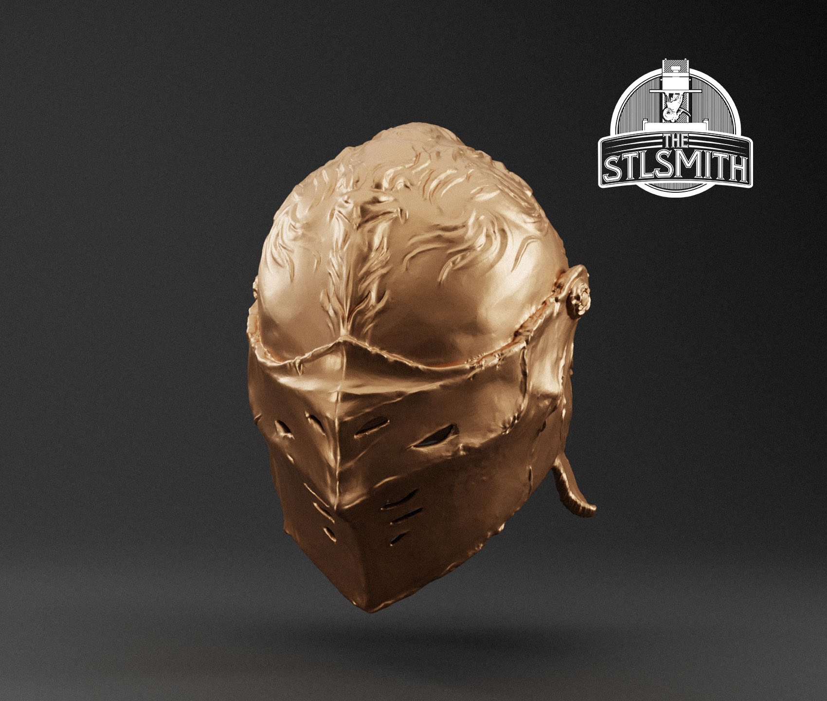 rakshasa helm render bronze rakshasa helm render bronze