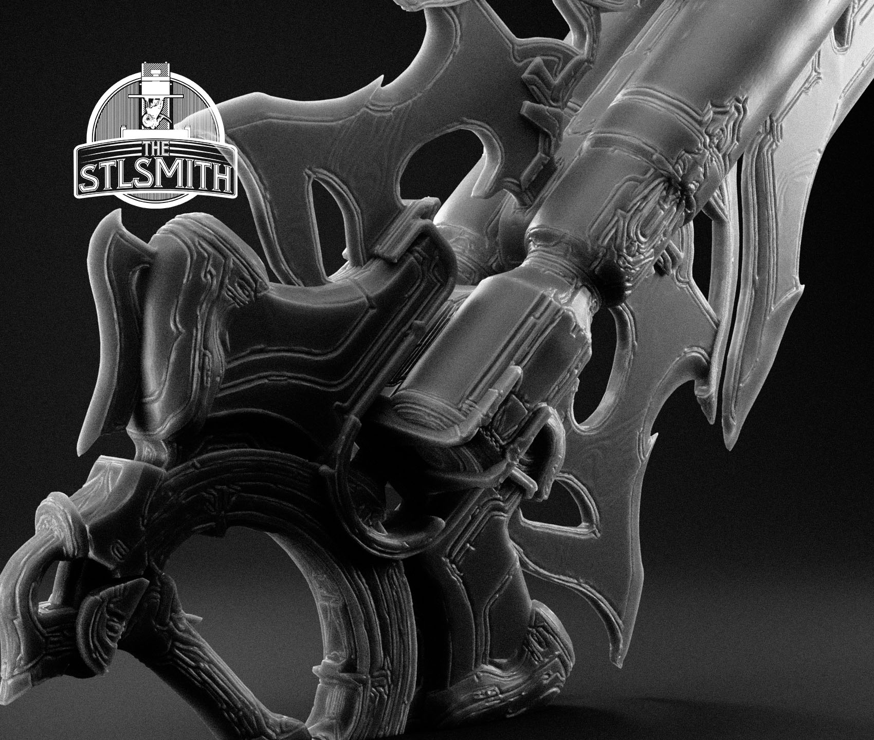 redeemer prime gunblade render bw02 redeemer prime gunblade render bw02