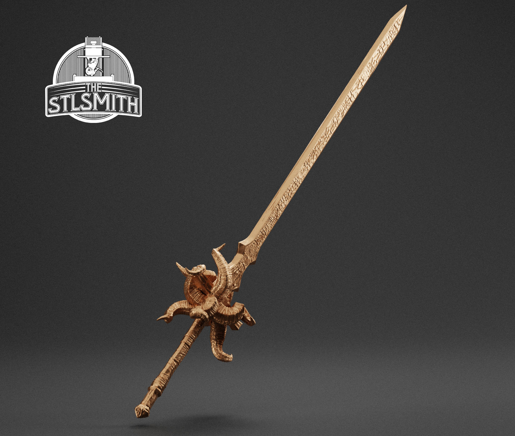 ringed knight straight sword render bronze ringed knight straight sword render bronze