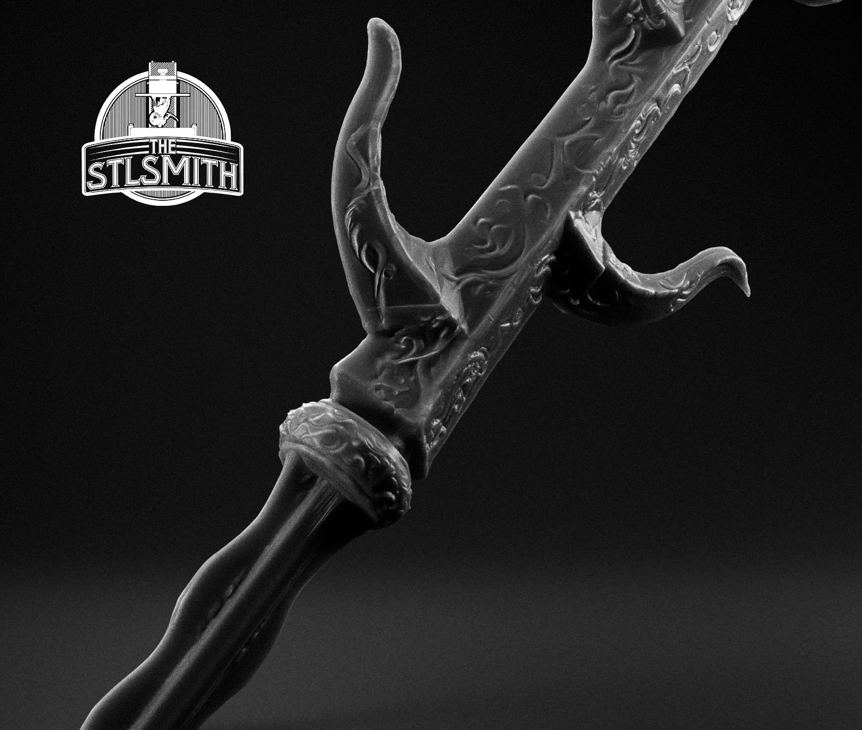 ritual spear render bw 02 ritual spear render bw 02