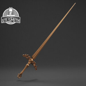 rogier's rapier render bronze