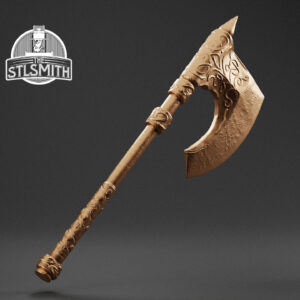 ronok the axe render bronze