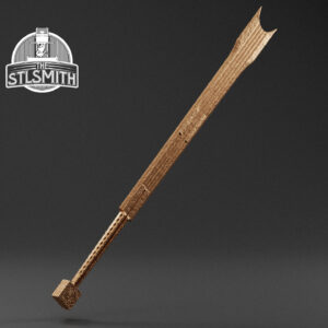 sacrificial executioner's sword render bronze