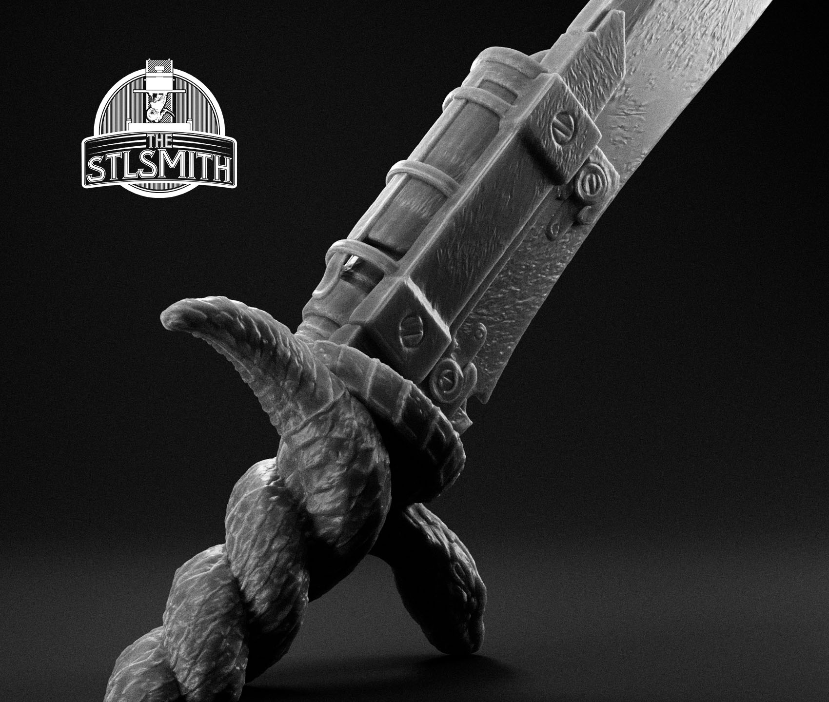 salamander dagger render bw 02 salamander dagger render bw 02