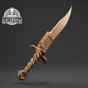 salamander dagger render bronze