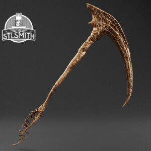 scythe of want render bronze