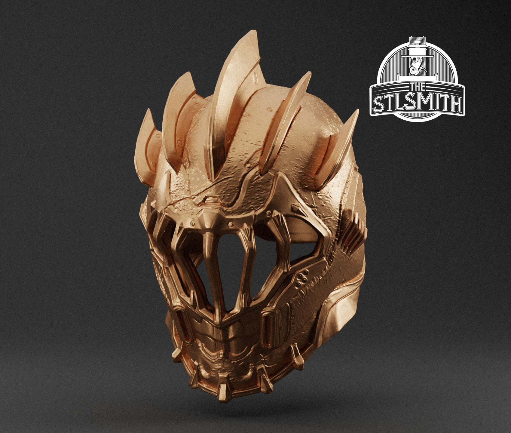 sentinel slayer helmet render bronze sentinel slayer helmet render bronze