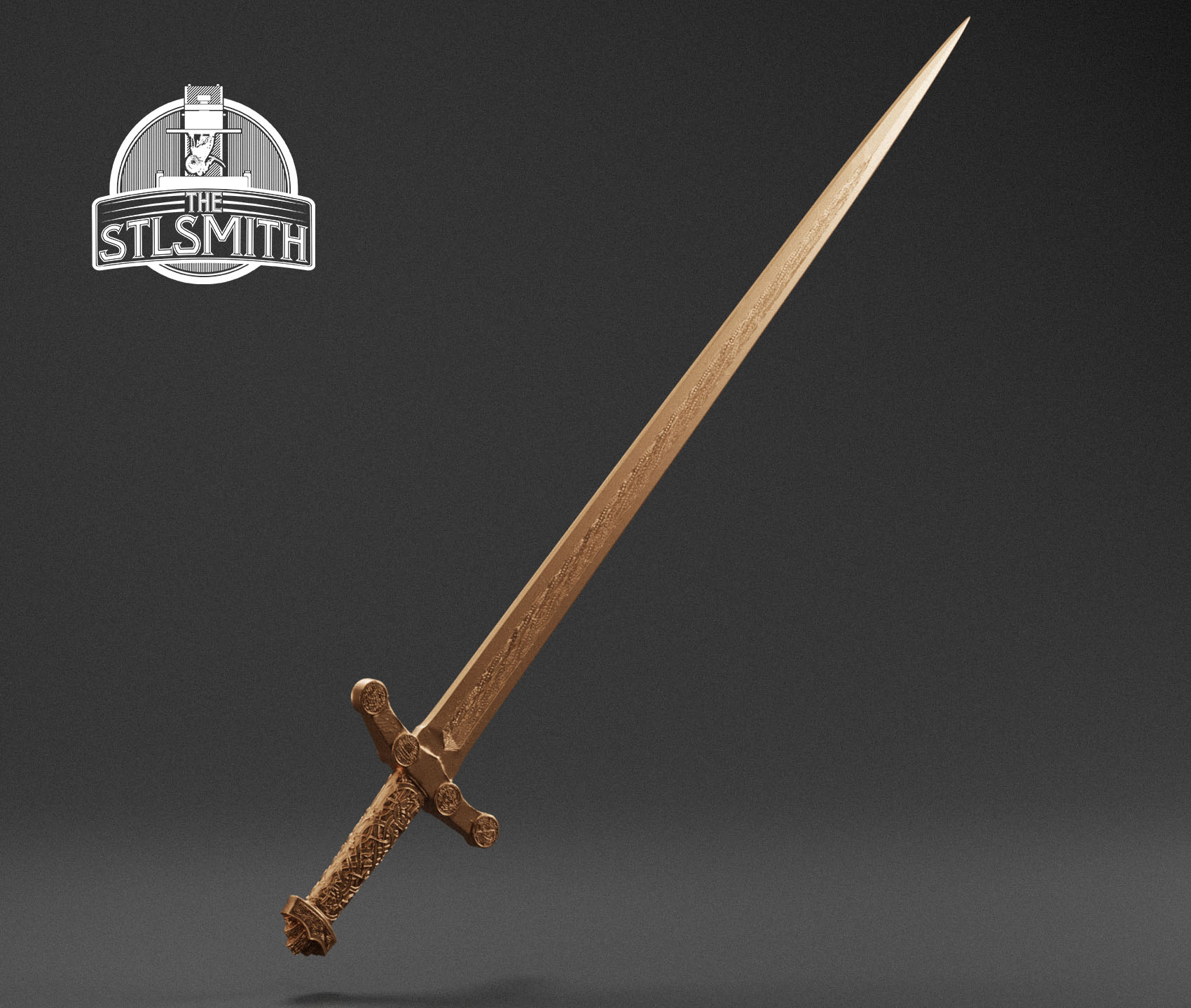 senua sword gramr render bronze senua sword gramr render bronze