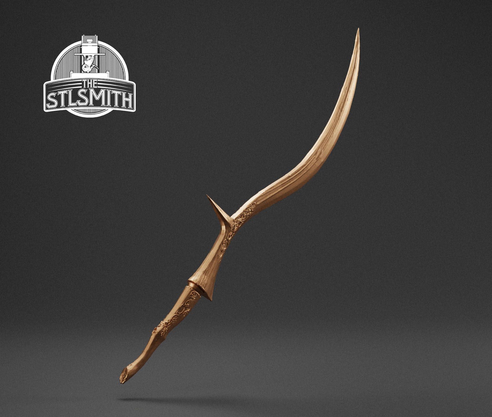 shamshir render bronze shamshir render bronze